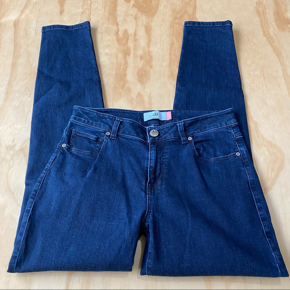 CABI Curvy Skinny Jeans Dark Wash Denim #3041 Size 8